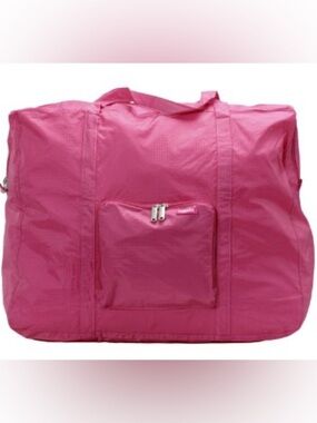 Baggallini Luggage Zipout Shopping Bag, Pink, One Size